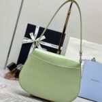 Replica Prada Cleo Small Green Flap - high-end replica designer purse