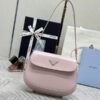Fake Prada Cleo Small Pink Flap - best quality fake designer bag