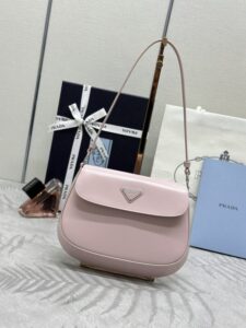 Fake Prada Cleo Small Pink Flap - best quality fake designer bag