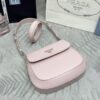 Fake Prada Cleo Pink Bag With Flap - top-grade luxury bag dupe