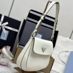 Replica Prada Cleo White Bag With Flap - high-quality designer bag dupe