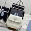 Fake Prada Cleo White Bag With Flap - top-grade luxury bag dupe