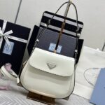 Replica Prada Cleo White Bag With Flap
