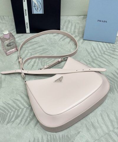 Replica Prada Cleo Brushed Pink Bag - affordable luxury replica bag