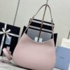 Replica Prada Cleo Brushed Pink Bag - elite factory replica handbag