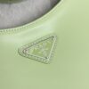 Replica Prada Cleo Brushed Green Bag - best quality fake designer bag