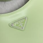 Replica Prada Cleo Brushed Green Bag