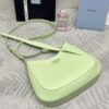 Replica Prada Cleo Brushed Green Bag - best quality fake designer bag