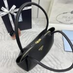 Replica Prada Medium Black Shoulder Bag - premium superclone handbag