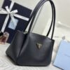 Replica Prada Medium Black Shoulder Bag - best quality fake designer bag