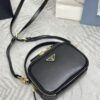 Fake Prada Mini Top – Handle Bag Black - elite factory replica handbag