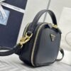 Fake Prada Mini Top – Handle Bag Black - designer handbag clone