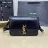 Replica YSL Solferino Black - ultra-realistic fake purse
