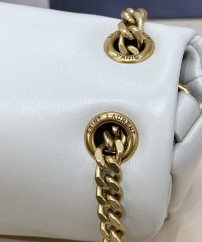 Replica YSL Calypso White - best quality fake designer bag