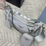 Replika Prada Re-Edition Nylon 2005 Blå