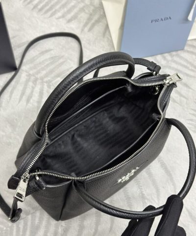 Replica Prada Small Leather Handbag - affordable luxury replica bag