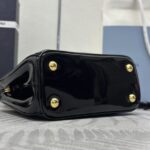 Replica Prada Galleria Black Patent - designer handbag clone