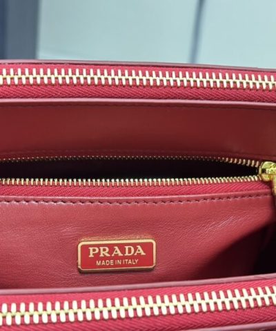 Replica Prada Galleria Red Patent - best quality fake designer bag