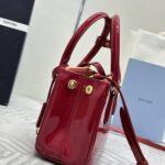 Replica Prada Galleria Red Patent - top-grade luxury bag dupe