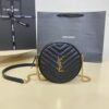 Replica YSL Vinyle Black - top-grade luxury bag dupe