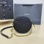 Replica YSL Vinyle Black - premium superclone handbag