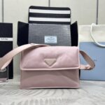 Replica Prada Re – Nylon Shoulder Bag Pink - premium superclone handbag