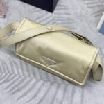 Replica Prada Re – Nylon Shoulder Bag Milk Tea