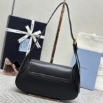 Replica Prada Small Shoulder Bag Black - top-grade luxury bag dupe
