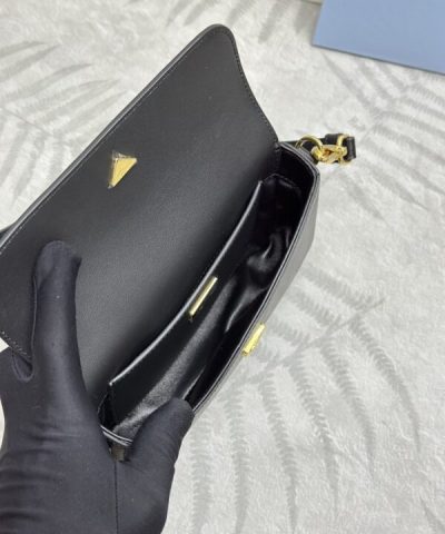 Replica Prada Mini Saffiano Black - best quality fake designer bag