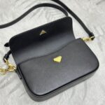 Replica Prada Mini Saffiano Black - 1:1 premium replica handbag