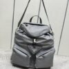 Replica Prada Re – Nylon Grey Backpack - high-end replica designer purse