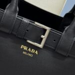 Replica Prada Black Buckle