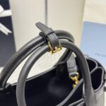 Replica Prada Black Buckle - top-grade luxury bag dupe
