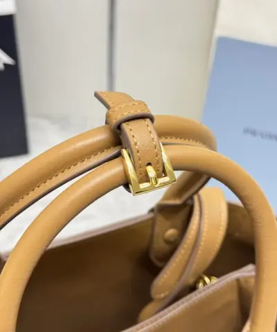 Fake Prada Brown Buckle - premium superclone handbag