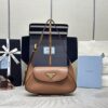 Fake Prada Small Shoulder Bag Caramel - ultra-realistic fake purse