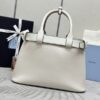 Fake Prada White Buckle - 1:1 premium replica handbag