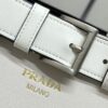 Fake Prada White Buckle - 1:1 premium replica handbag