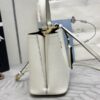 Fake Prada Saffiano Black Bucket White - high-end replica designer purse