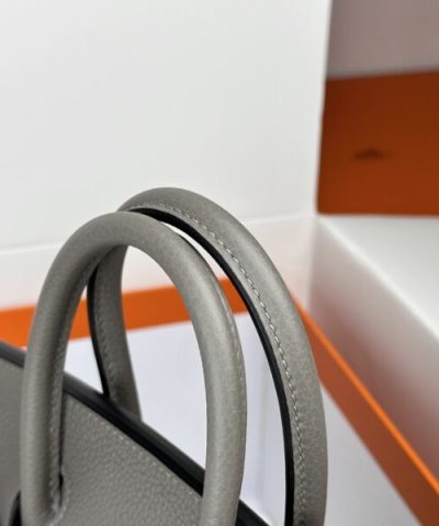Fake Hermès Birkin Cumulonimbus Grey - best quality fake designer bag