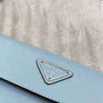 Replica Prada Cleo Medium Blue Bag With Flap - premium superclone handbag