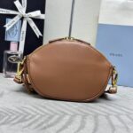 Replica Prada Caramel Mini Shoulder Bag - high-quality designer bag dupe