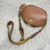 Fake Prada Caramel Mini Shoulder Bag - high-end replica designer purse