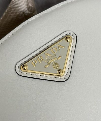 Fake Prada White Mini Shoulder Bag - high-end replica designer purse