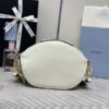Fake Prada White Mini Shoulder Bag - elite factory replica handbag
