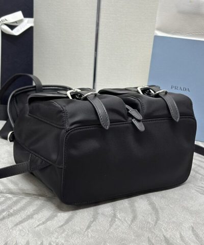 Fake Prada Small Black Backpack - high-quality designer bag dupe