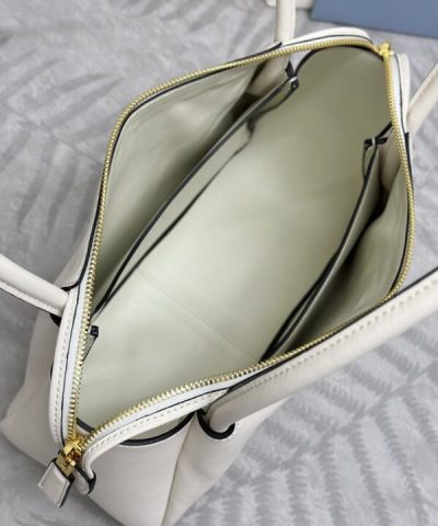 Fake Prada Medium White Shoulder Bag - best quality fake designer bag