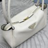 Fake Prada Medium White Shoulder Bag - best quality fake designer bag