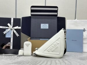 Replica Prada Saffiano Triangle - top-grade luxury bag dupe