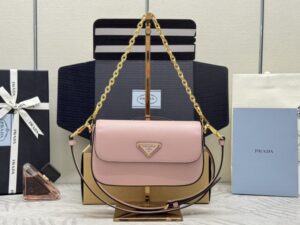 Fake Prada Mini Saffiano Pink - 1:1 premium replica handbag