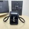 Replica YSL Solferino Mini Black - top-grade luxury bag dupe